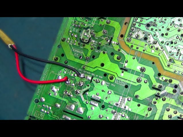 How To Repair Power Problem Of Singer Television (Part 12) - Step By Step