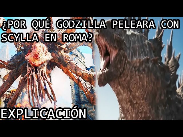 ¿Por Qué Godzilla Peleara contra Scylla en Roma? La Historia de Scylla en Godzilla x Kong The Hunted