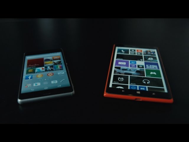 Sony Xperia Z3 vs Nokia Lumia 1520 - Quick Matchup (Android vs WP)