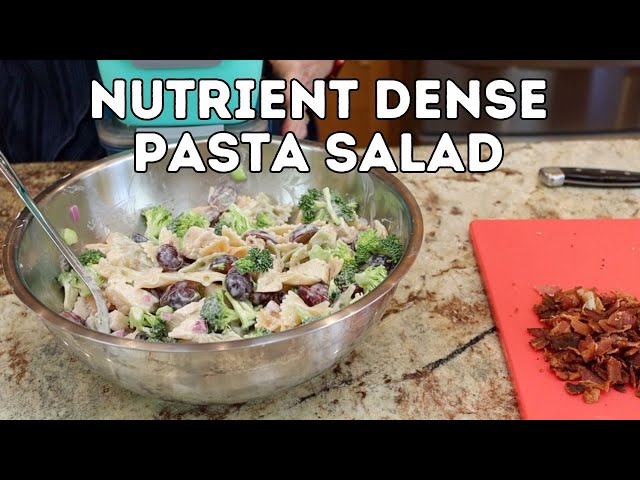 Nutrient Dense Pasta Salad