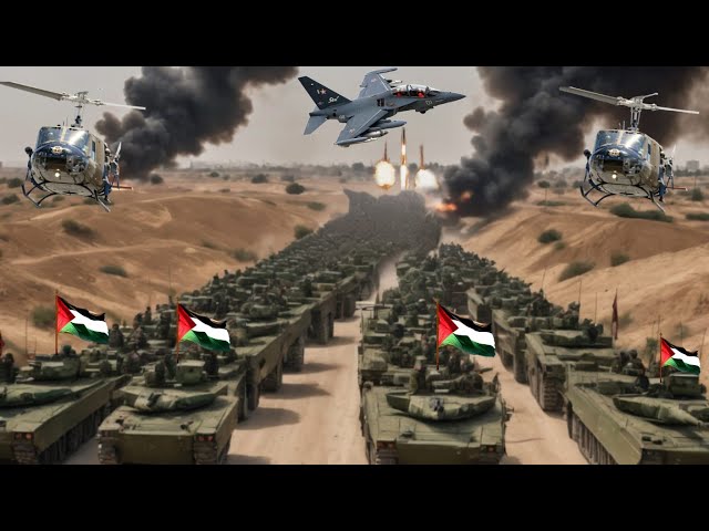 TODAY! Houthi and Hamas forces unite to attack Israel, 100,000 Israeli soldiers die, ARMA 3