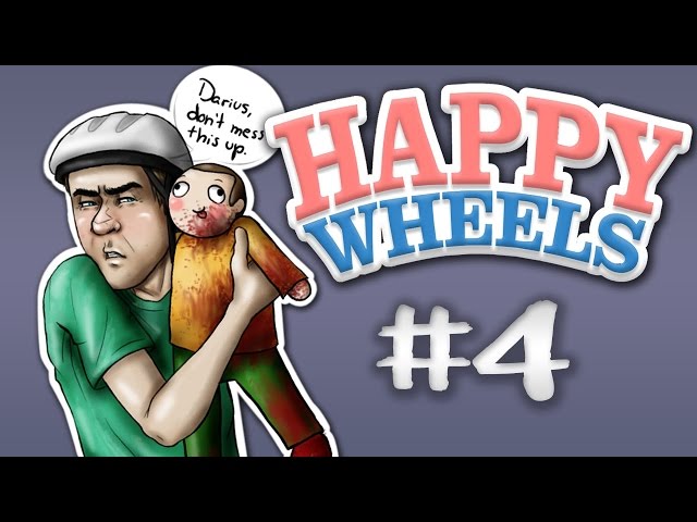 I DEFEAT PEWDIEPIE | Happy Wheels #4