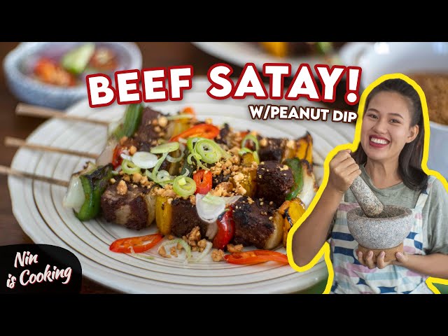 DELICOUS Thai-Style BBQ Beef Skewers (+ Giveaway 🎄🎁)