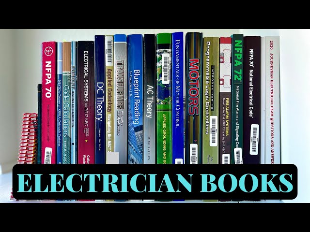 Electrical Books I Recommend - Books From My Apprenticeship