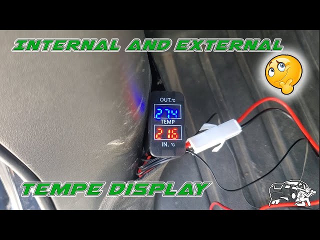 Installing Duel Internal and External Temp Display