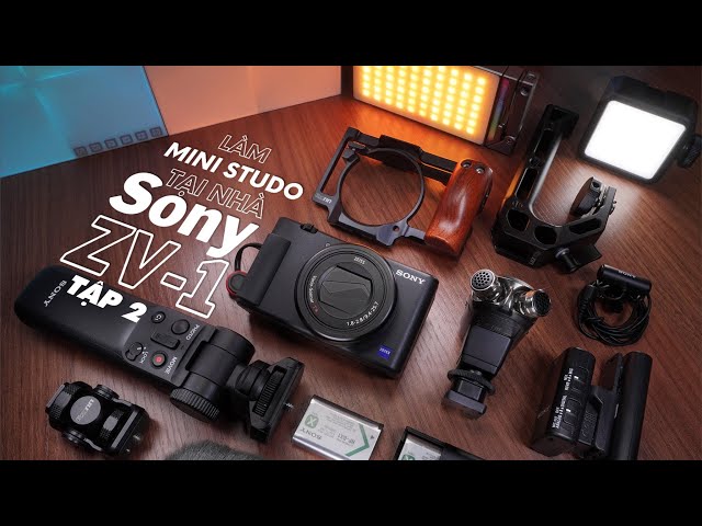 miniStudio #2 : hướng dẫn Sony ZV1 chi tiết để QUAY - CHỤP - LIVESTREAM ĐA NỀN TẢNG - xịn & ngon
