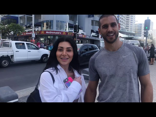 I Run Into Martha and Michael From Married at First Sight (MAFS) at Surfers Paradise (2019)