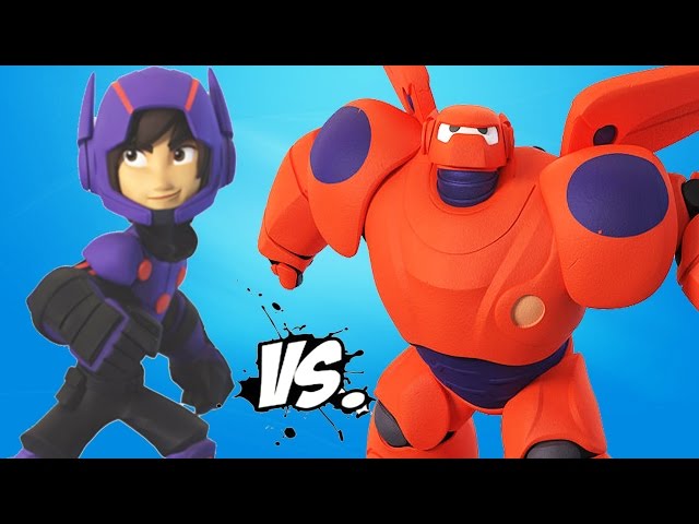 Disney Infinity Battle - Baymax vs Hiro (Big Hero 6)