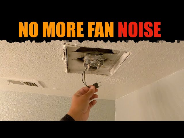 How To Remove And Install a New Bathroom Exhaust Fan From The Attic Tips & Tricks