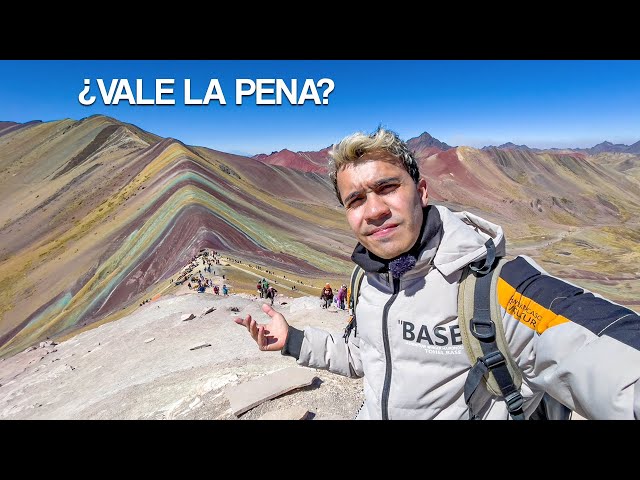 The REALITY of climbing the MOUNTAIN of COLORS in Peru.