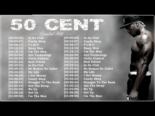 50 Cent - Greatest Hits 2023 | TOP 100 Songs of the Weeks 2023 - Best Playlist RAP Hip Hop 2023