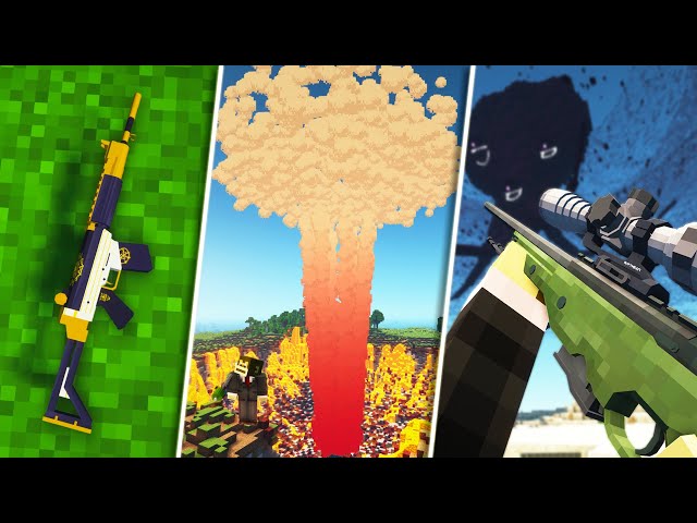 10 Amazing Minecraft Gun Mods Of All Time (1.20.1 & Another versions) For Forge ＆ Fabric