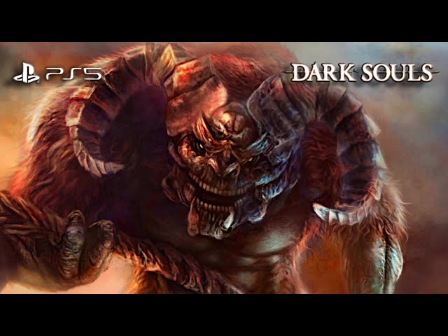 Dark Souls - Elynia's Journey | First Step, SL1 VS Taurus Demon [SL1, Solo, No Damage].