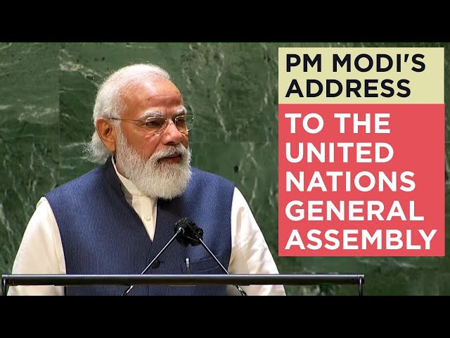 PM Modi's address to the United Nations General Assembly