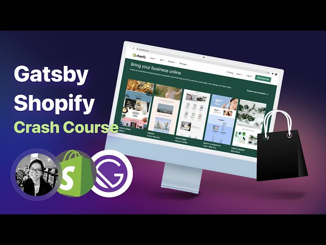 Gatsby + Shopify with React Hooks Crash Course