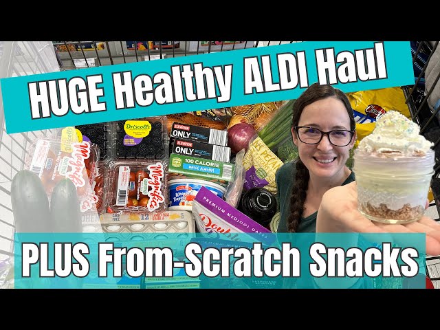 ALDI Shop PLUS From-Scratch Snack and Dessert Recipes | Pasta Salad Recipe Prep