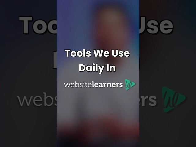 Here are the Tools We Use Daily 😉