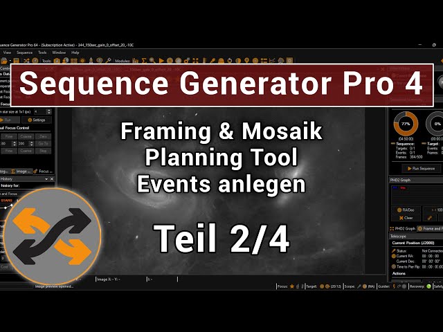 Sequence Generator Pro (Framing, Planning Tool, Events) Teil 2/4