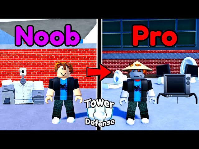 Noob Starts With Engineer Instantly becomes Pro | Noob to pro Toilet tower defense (day 1)