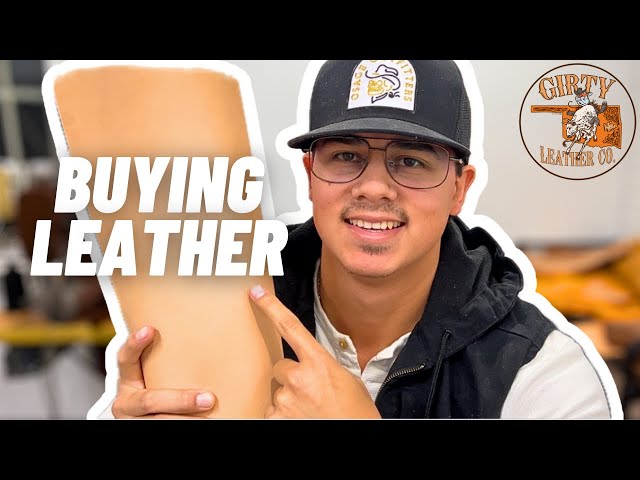 How and Where I Buy Veg Tan Leather