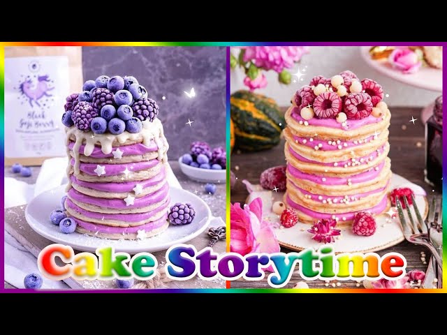 🌈CAKE STORYTIME🌈 Bedtime Story to Fall Asleep #1 🍪 Cake Satisfying