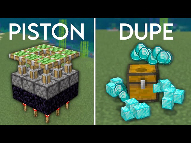 7 EASY Duplication and Glitches for Minecraft Bedrock 1.18!