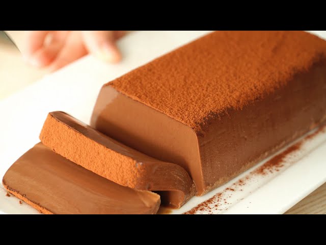 Chocolate Mousse Cake, Easy and Without Oven