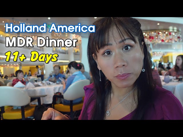 Holland America Cruise Food: Beyond the 10 Day Menus!
