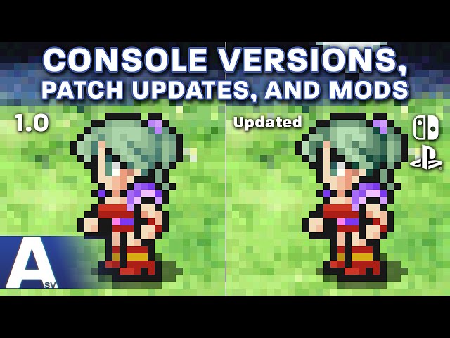 Here's What's Changed in the Final Fantasy Pixel Remasters on Console + Patch Updates + Mods