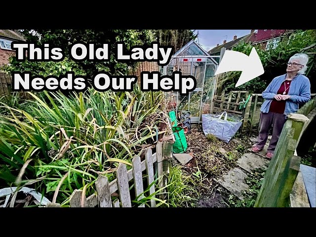 An Older Lady Needs Our Help . . .