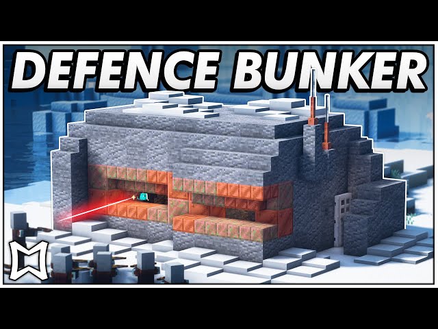 Minecraft Tutorial ► How To Build An Arctic Defence Bunker! #3
