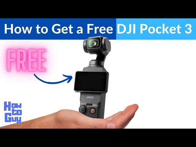 DJI Pocket 3 For Free (Clickbait)