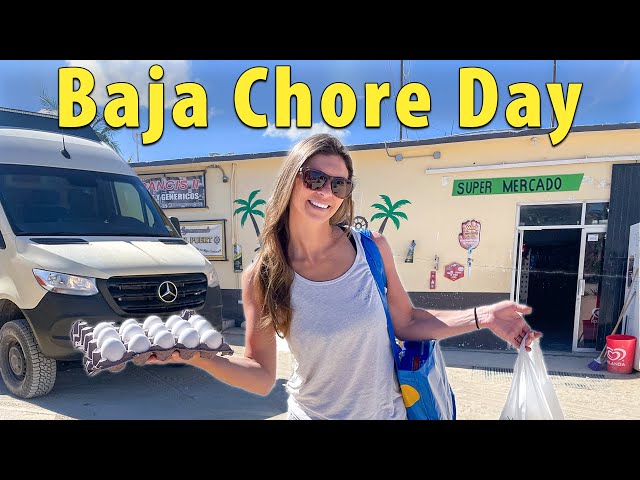 What to Expect Provisioning Your Van/RV in Baja Mexico
