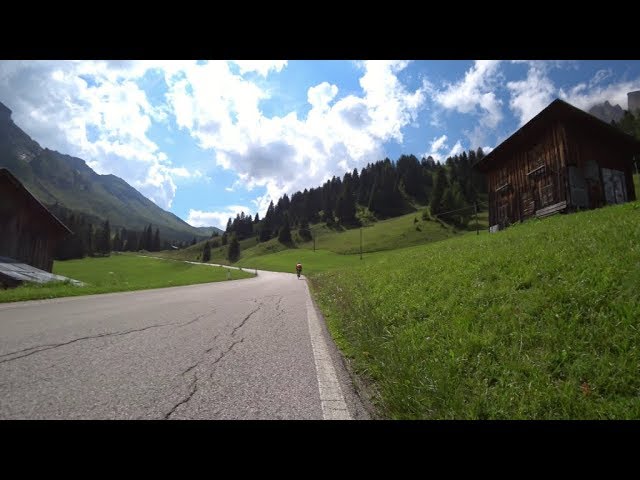 80 Minute Uphill Virtual Cycling Training Workout Alps Italy Ultra HD