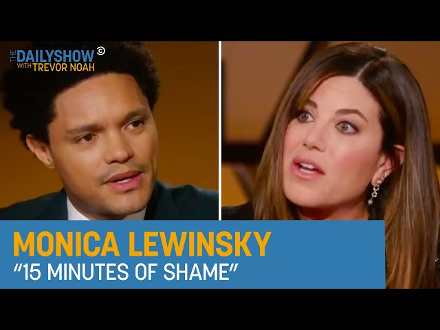 Monica Lewinsky - Healing After Public Crucifixion & “15 Minutes of Shame” | The Daily Show