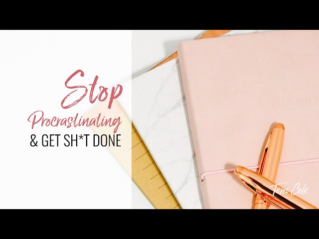 Stop Procrastinating & Just Get It Done - The Real Reasons Behind Procrastination