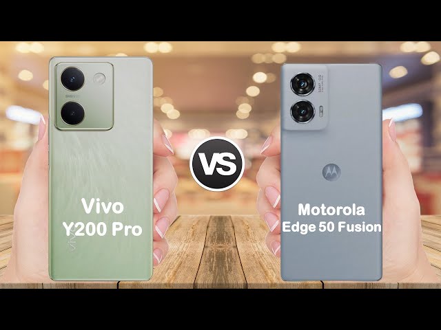 Vivo Y200 Pro vs Moto Edge 50 Fusion || Full comparison || Which is better ?