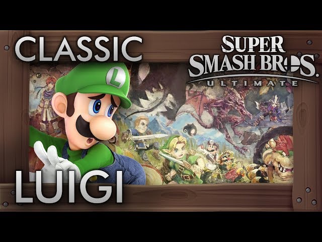 Super Smash Bros. Ultimate: Classic Mode - LUIGI - 9.9 Intensity No Continues