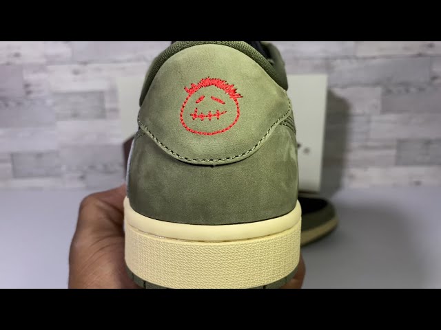 EARLY!!! AJ1 LOW TRAVIS SCOTT BLACK OLIVE UNBOXING + REVIEW