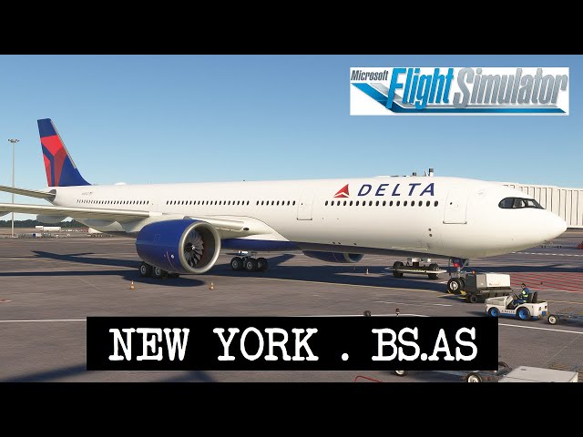 MSFS2020 | KJFK (New York) - SAEZ (Bs. As.) | A339X Headwind | IVAO | 2da. PARTE