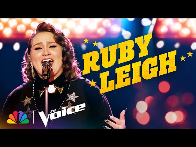 The Best Performances from Season 24 Runner-Up Ruby Leigh | The Voice | NBC