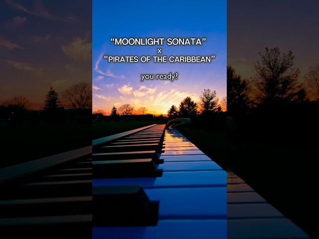 it gets crazy.. WAIT FOR IT 😈🏴‍☠️ #moonlight #pirates #piano #music #cover #public #live #mashup