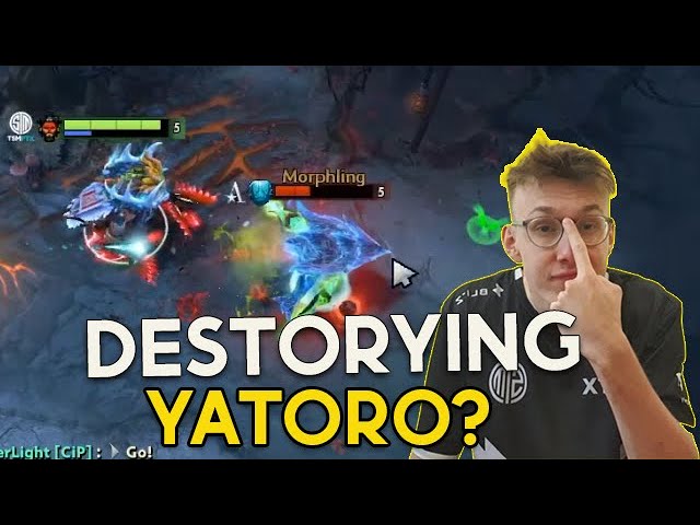 Yatoro wasnt ready for my BEASTMASTER | Saberlight