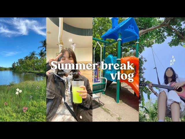 Summer break vlog 🍃— morning run, samgyupsal, fun days and playing guitar🎸🎶