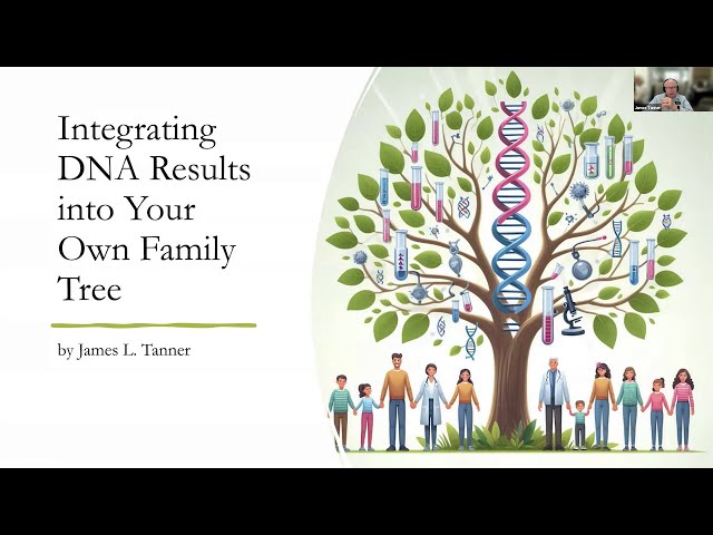 Integrating DNA Results into Your Own Family Tree – James Tanner (2 May 2024)