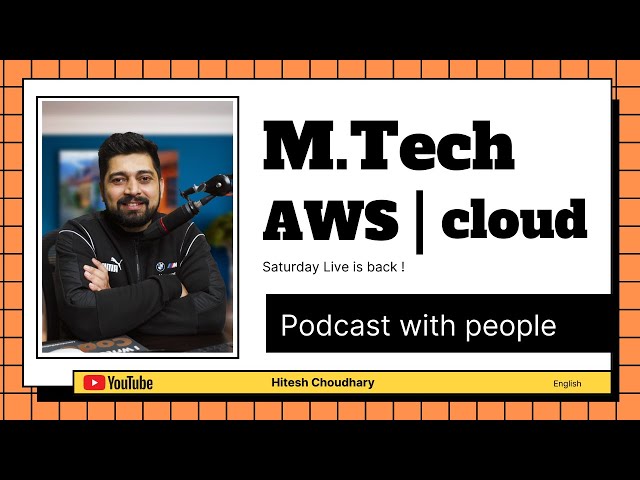 2 years in Cloud M. Tech and Saturday live is back