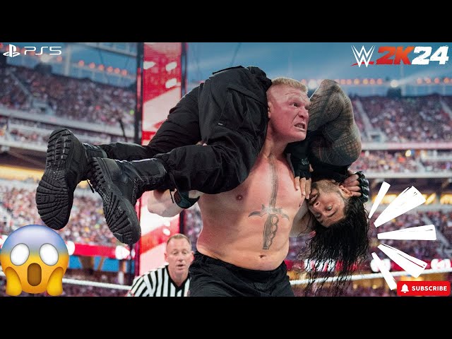 Brock Lesnar vs Roman Reigns - WrestleMania 39 Main Event Match