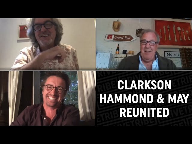 Clarkson, Hammond and May REUNITE in a video call