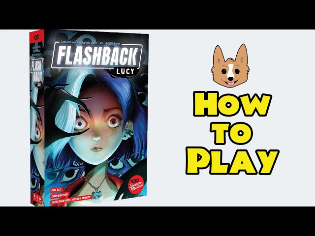 How to Play Flashback Lucy - Board Game Demo - The Game Flames