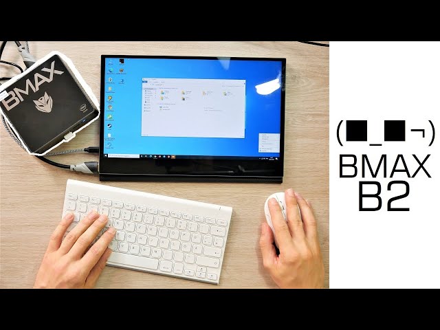 BMAX B2 - Windows 10 Mini PC Review & Mein minimales PC Setup für Netflix und Co. - Moschuss.de